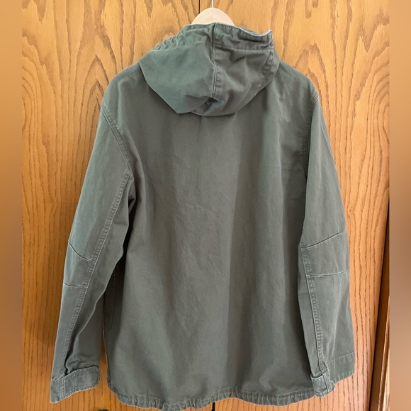 H&M Divided Men’s Designer Military Green Field Hooded Jacket (Men’s Medium) - Picture 10 of 10